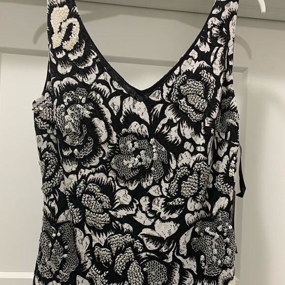 New Vintage Gorgeous Beaded & Sequined Party Dress - Picture 8 of 16